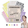 Parches para Acne, 600 PCS Parches para Granos de Estrella.