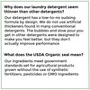Rebel Green Laundry Detergent, Organic and Sulfate Free Hypoallergenic Laundry