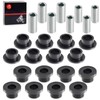 Front & Rear Shock Absorber Bushings Sleeve Kit 16Pcs For