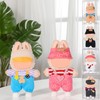 17 cm moda bambole vestiti e accessori in totale 6