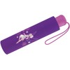 Scout Children's Pocket Umbrella Reflective Fairy Forest, purple, playful