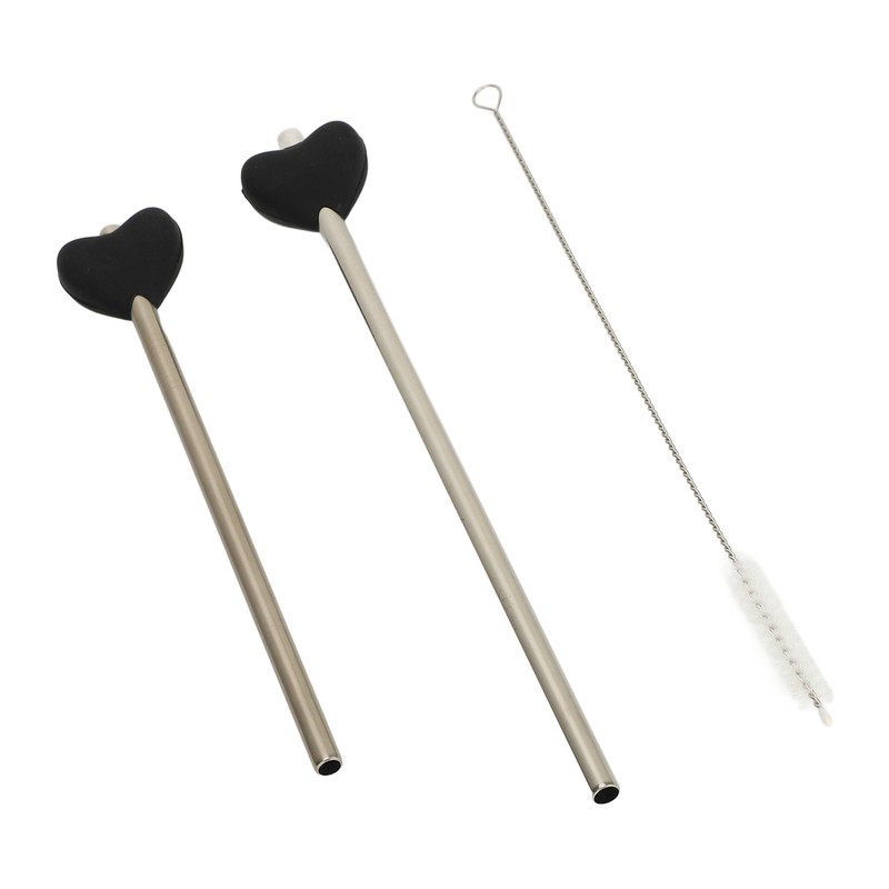 Anti Wrinkle Straw Stainless Steel Lip Line Prevention Straw Reusable