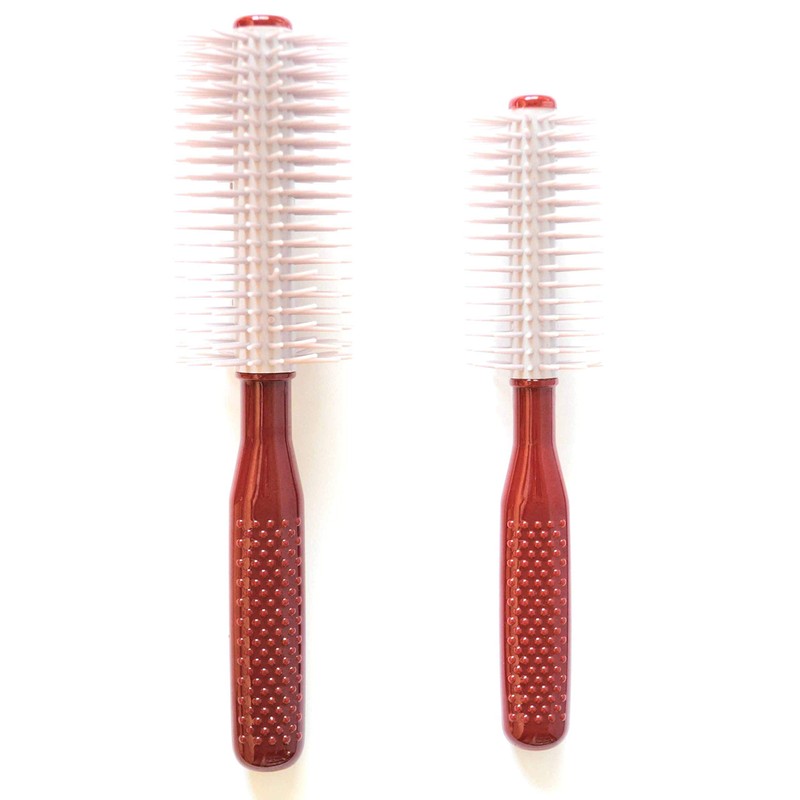 Kinugawa Company Roll Hair Brush Wine Color M Φ4.2×18cm 905