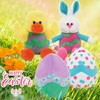 Nleio Eggs Filled with Bunny Rabbit Stuffed Animals Toy, 12"