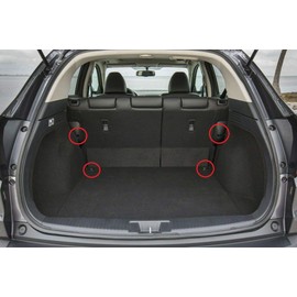 EACCESSORIES EA Rear Trunk Seats Organizer Cargo Net for Honda HR-V 2016-2024 - Envelope Style Cargo Net for SUV-Premium Mesh Elastic Car Trunk Organizer Vehicle Carrier Storage–Compatible with HR-V