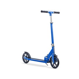 Jetson Hex 2-Wheel Kick Scooter, Sturdy Wide Deck, Rear Brake, Easy-Folding Mechanism, Kickstand, Ages 8+ Blue, JHEX-ABL