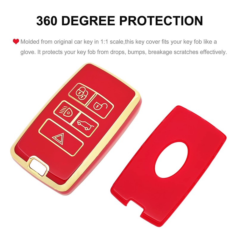 chyoekey Key Fob Cover Car Key Shell Case Protector Fit