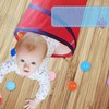Kids Play Tunnel Folding Polyester Cloth Baby Crawling Training Equipment