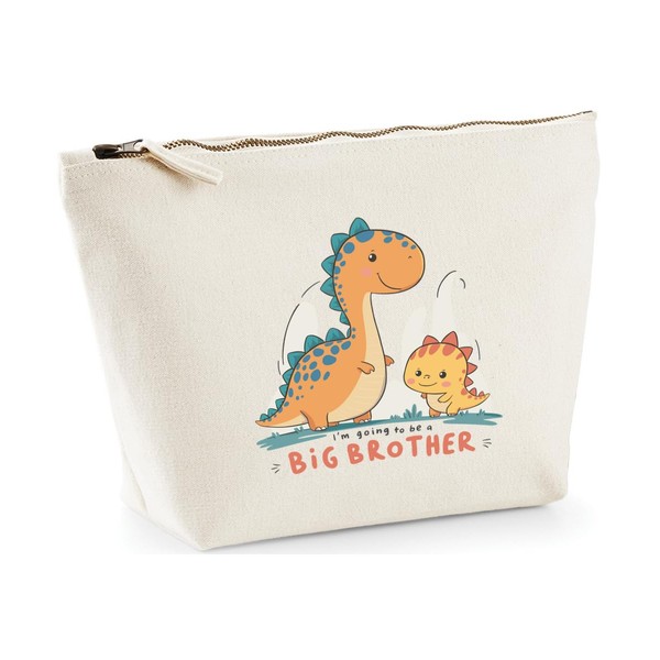 Hippowarehouse I'm Going to Be A Big Brother Dinosaurs Printed