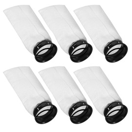 wutfuooo 6 Pack 2.75 Inch 225 Micron Filter Sock Fits Waterbox Aquarium Models, Fits Eshopps Aquarium Models, Fits Fiji Cube Aquariums, Also Fits All 2.75" Filter Sock Holders, Check Size First