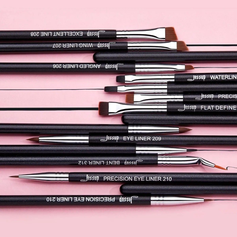 Jessup Kit 11pcs De Brochas Delineadores De Ojos,t324