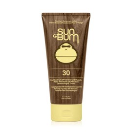 Sun Bum Sun Bum Original SPF 30 Moisturizing Sunscreen Lotion | Vegan and Broad Spectrum UVA/UVB Sunscreen with Vitamin E | 177 ml, white