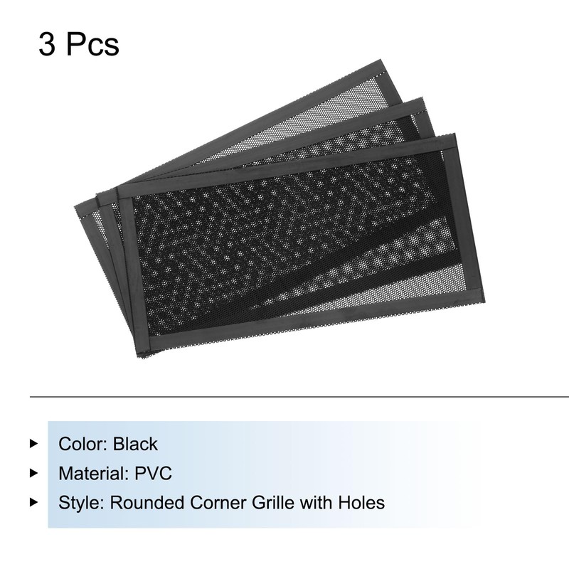QUARKZMAN PC Dust Filter, 240 mm x 120 mm, PVC
