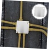 TEHAUX Junction Box Covers Metal Electrical Box Cover Plate Square