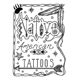Native American Tattoo Design Book, Inspiration Guide, and Adult Coloring Book. 100s of Intricate High-Res Henna Body Ink Artwork Sketches by Professional Artists to Trace, Stencil or Freehand