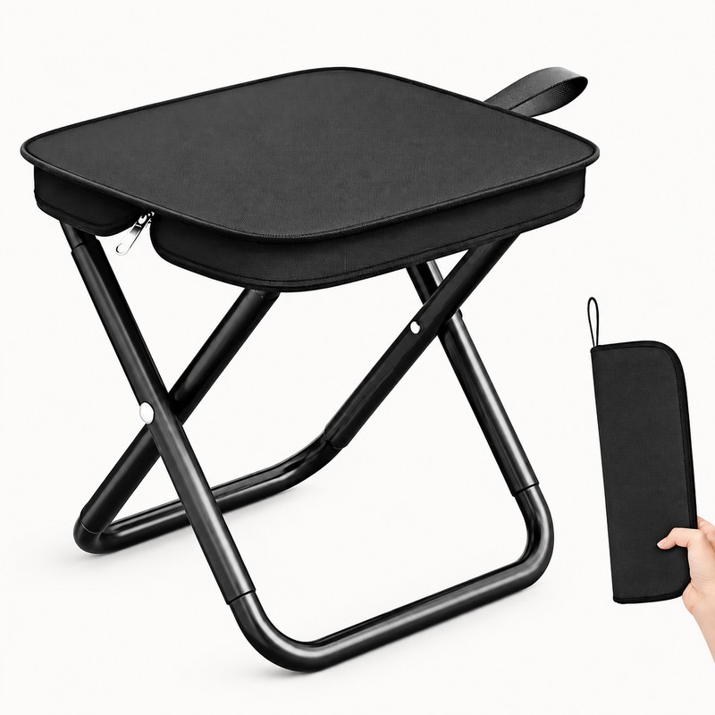 Portable Folding Stool for Outdoor Seating – Lightweight Compact Foldable