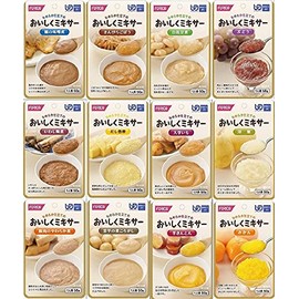 Classification 4 Delicious Mixer, 12 Types of Popular Menu Set (UDF4 Nursing Care Food, No Need to Use It)