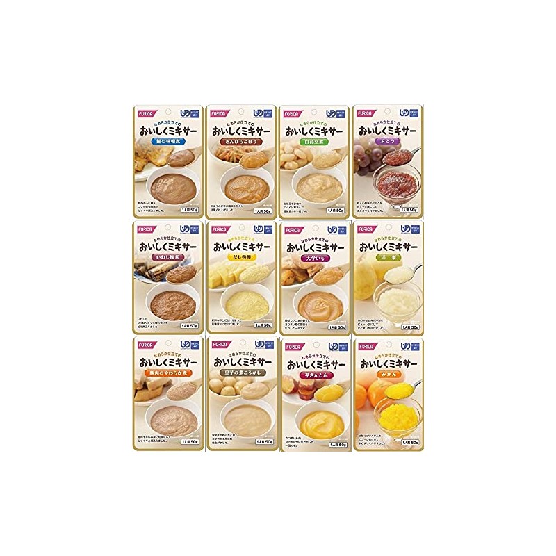 Classification 4 Delicious Mixer, 12 Types of Popular Menu Set