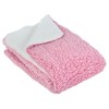 Micro-Pro Large Luxury Soft Sherpa Fleece Blanket Chunky Double Layer