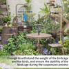 TBTFW 67 Inch High Hanging Bird Cage, Bird Cage Stand,