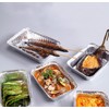 [100Pcs] Aluminum Foil Trays Containers with Paper Lids Disposable Takeaway