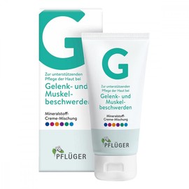 PFLÜGER Mineral Cream Blend G - For Supportive Care for Joint and Muscle Pains - 75 ml