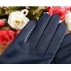 NappaNovum Women's Italian Leather Gloves Lambskin Winter Comfort Gloves (Touchscreen