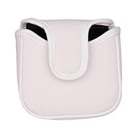 Golf Mallet Headcover Putter Cover for Odyssey 2 Ball Tailor Made Spider Putter Small Mallet Magnetic Tree (White Square)