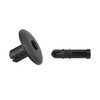 sourcingmap 20pcs Plastic Rivet Car Fender Push-Type Fastener Clips 4D0-807-300