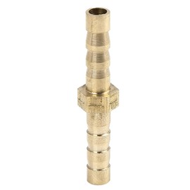 5mm Brass Barb Hose Fitting Straight Connector Adaptor for Air Water Gas Oil