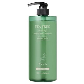 Abka Tea Tree Purifying Scalp Deep Clean Hair Loss Relief Shampoo, 1 pc, 800ml / 아브카 티트리 퓨리파잉 두피 딥 클린 탈모증상완화 샴푸, 1개, 800ml