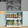 Delamu 3 Pack Pull Out Cabinet Organizer, 15.7"Deep Pull Out