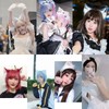 GUFER Cat Ears, Fox Ears, Cat Ears, Headband, Chemo Ears,