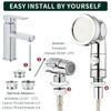 ZCONIEY Sink Faucet Sprayer Attachment Hair Pet Rinser Showerhead with