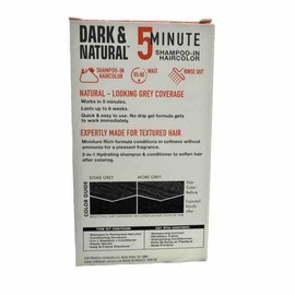 Carson New Soft Sheen Carson Black Hair Color for Men Permanent Dye Dark &Natural 5 Min