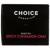 CHOICE ORGANIC TEAS Organic Spicy Cinnamon Chai Black Tea, 16