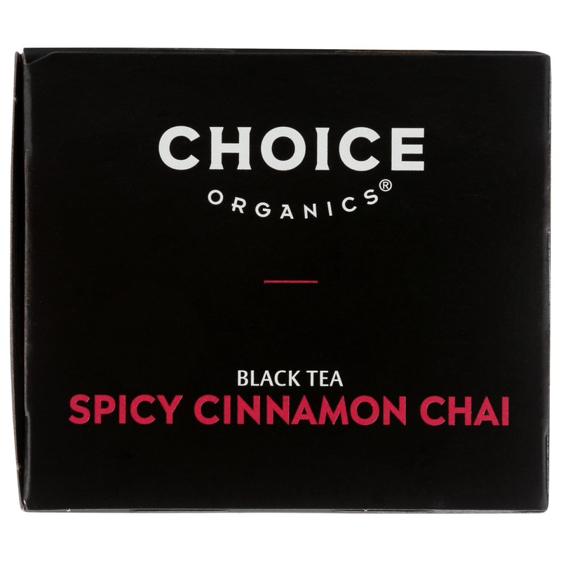 CHOICE ORGANIC TEAS Organic Spicy Cinnamon Chai Black Tea, 16