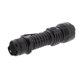 BAT VISION Force One, Compact LED Torch with Long Range with Closed Beam, Tactical and Side Back Switch, USB Charging