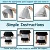 King Mills Plus Size Back Brace for Lower Back Pain,