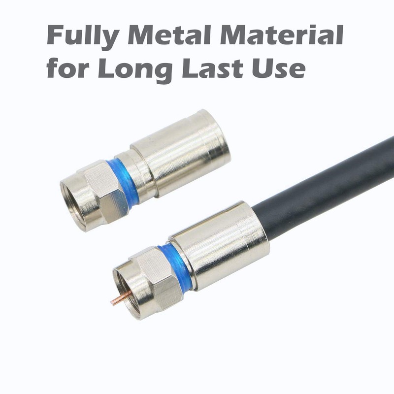Coax Cable Crimper Cutter - TECHTOO Coaxial Cable Compression Fitting