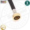 Shower Hose Bidet Reinforced Hose 2 m Stainless Steel 1/2