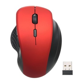 VELATEMOR Ergonomic Vertical Mouse, 2.4G Wireless Mouse with 3 DPI Speeds, Fast and Stable Connection, Low Latency for Office, USB Receiver. Precise Click, Fast Response