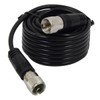 18' RG-58A/U Coaxial Cable With Pl-259 Connectors