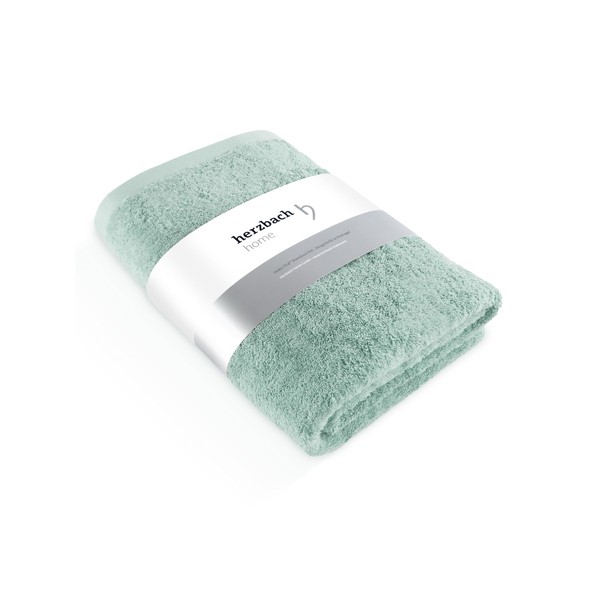 herzbach home Premium Bath Towel 70 x 140 cm (Mint)