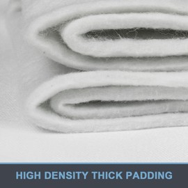 VividPaw Ironing Board Padding Only, Cut to Desired Sizes, Fitting up to 21x57 Ironing Boards, Thick Premium Felt Underlay Pad, Universal Replacement Iron Board Felt Pad (57" x 21")