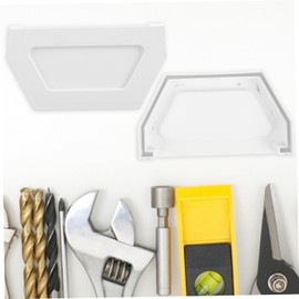 DOITOOL Gutter End Caps: 4PCS Plastic Rain Gutter Downspout End Accessories Downspout Attachments End Caps