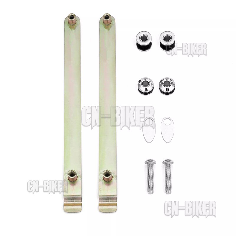 CB Quick Release Backrest Docking Hardware Kit Fit Harley Dyna
