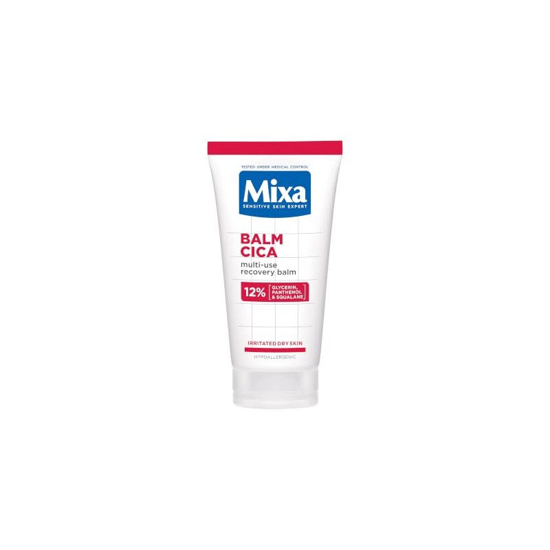 Mixa Multi-Use Balm Cica, Multi-Use Recovery Balm for Irritated Dry