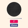300-Pack, 2.5cm Round Chalkboard Sticker Labels, Reusable and Waterproof