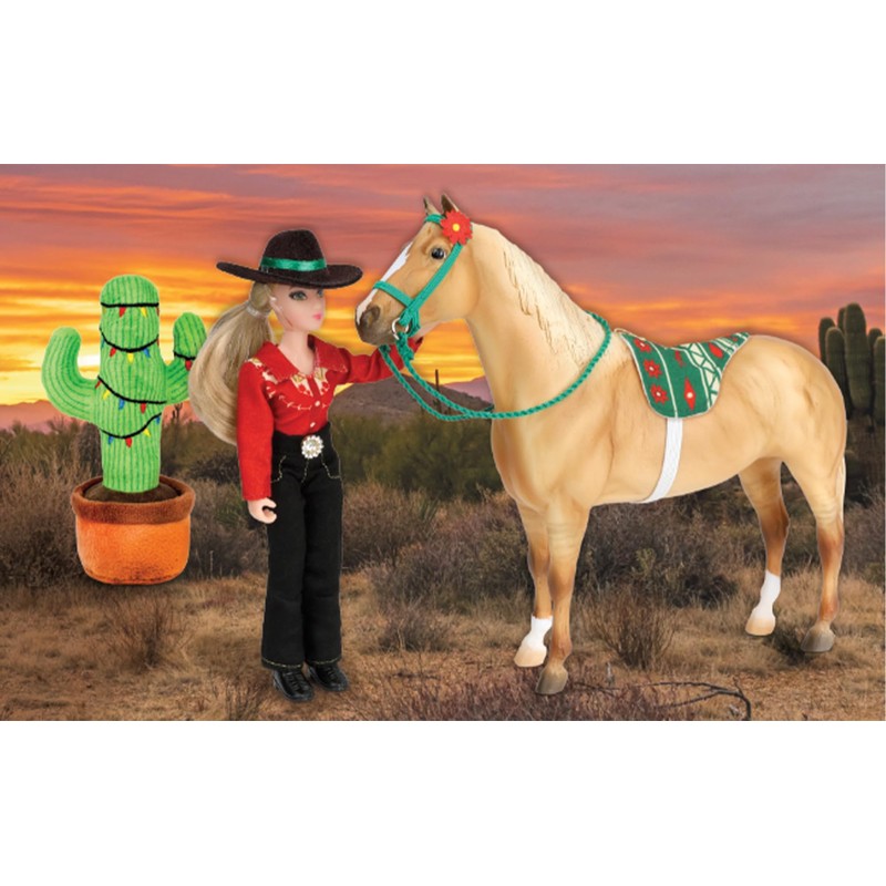 Breyer 2025 Holiday Play Set | Holiday Trail Ride |